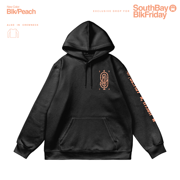 Peachy San Diego - Hoodie - Black