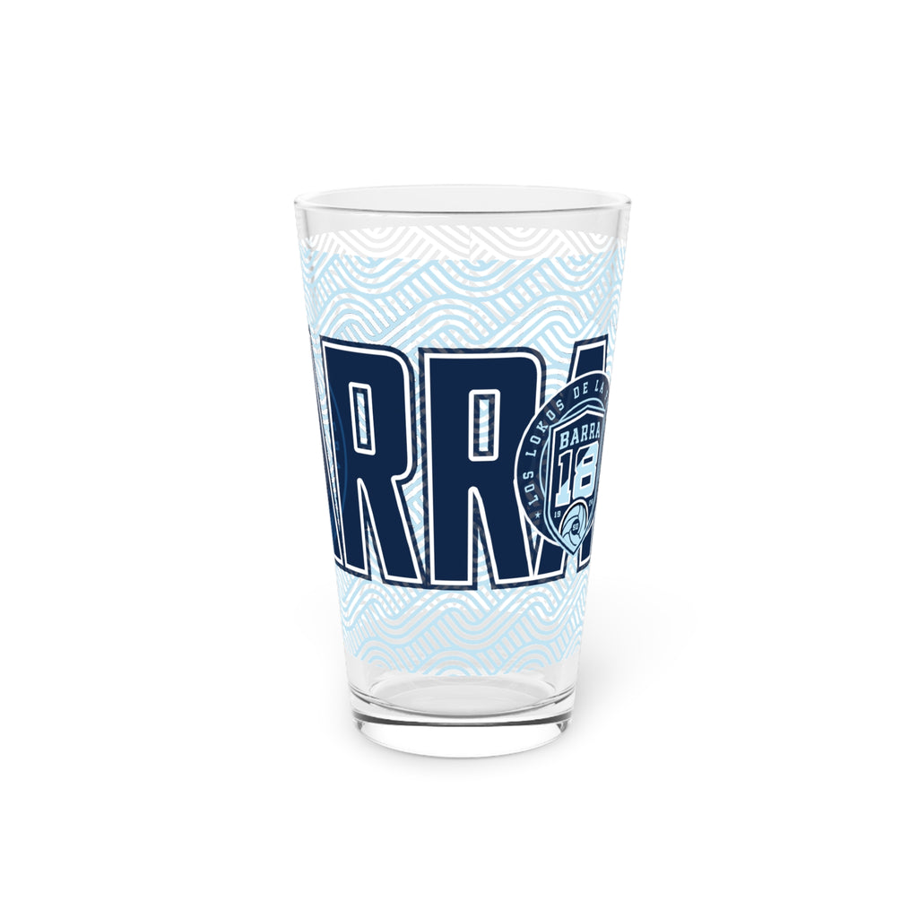 Barra 18 Pint Glass - Away Colorway