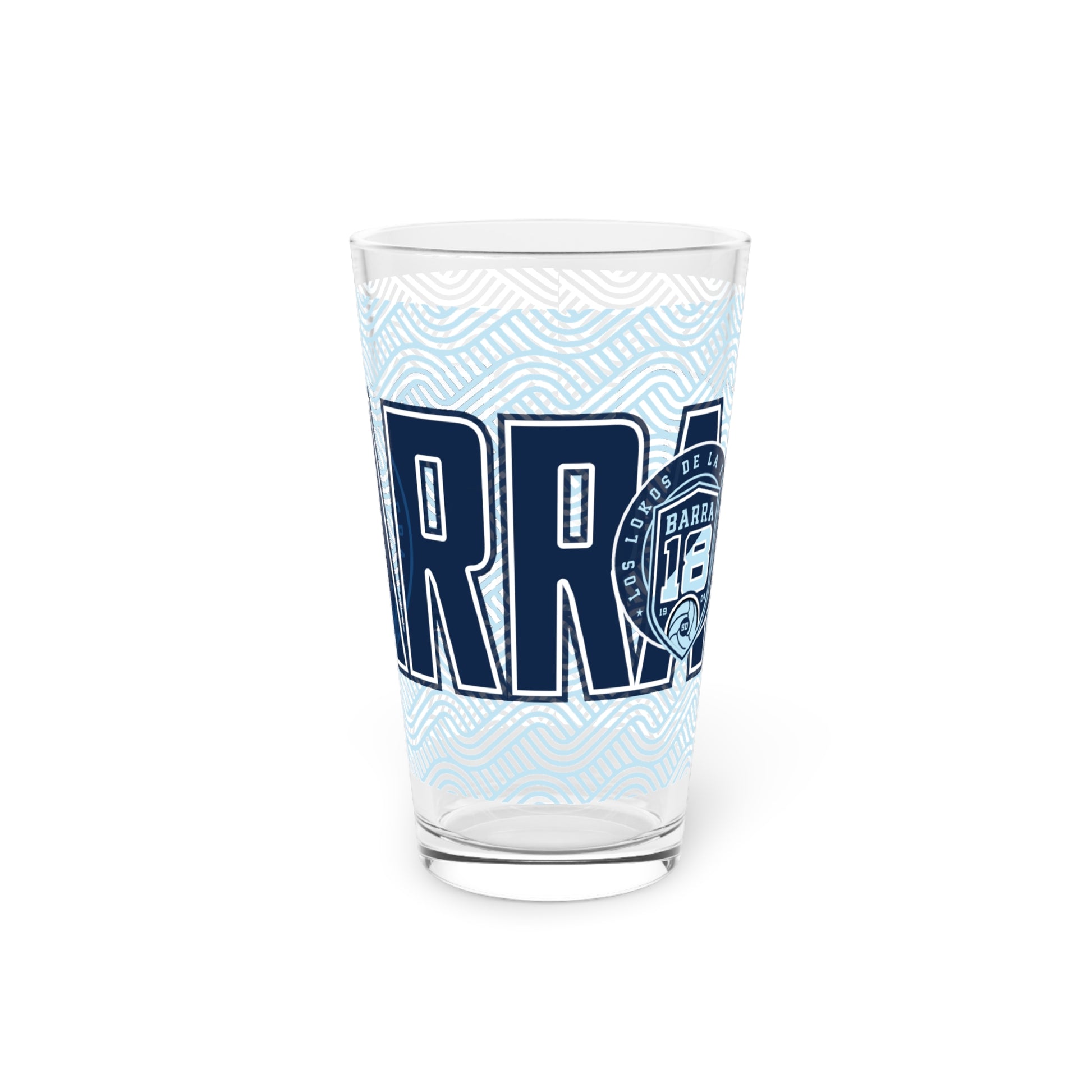 Barra 18 Pint Glass - Away Colorway