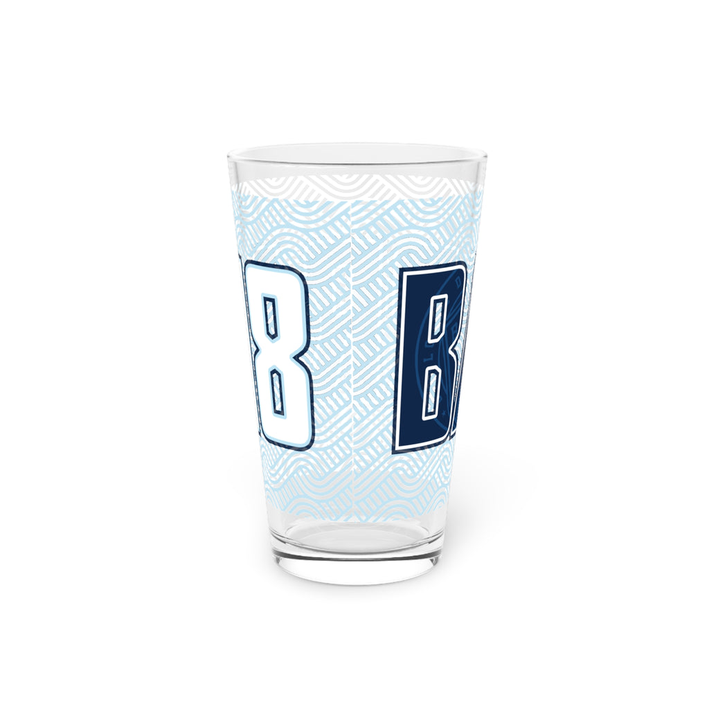 Barra 18 Pint Glass - Away Colorway