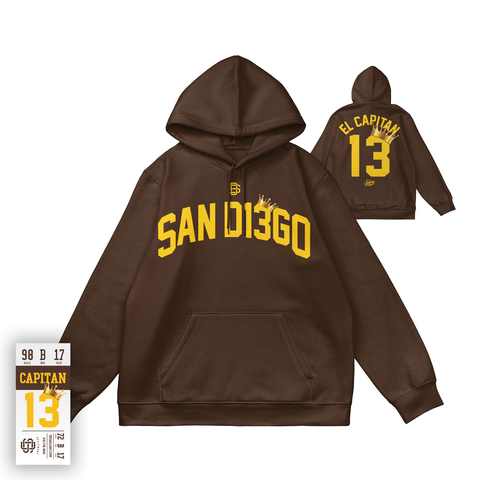 El Capitan King of HR's - Limited Edition (84 Brown) Hoodie