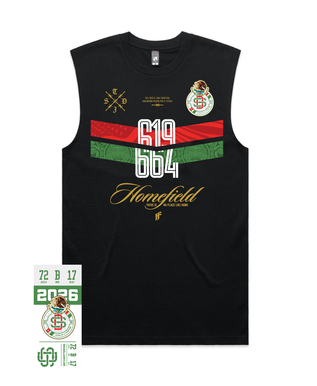 La Frontera SDTJ Classic Black Tank