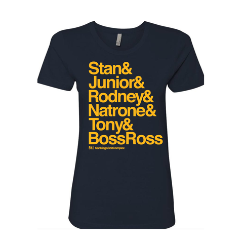 94 SD Squad - Ladies Tee Navy