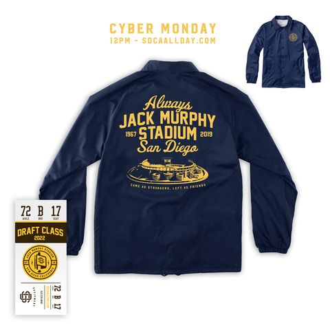 Jack Murphy Jacket (Navy/ Gold) • In Stock