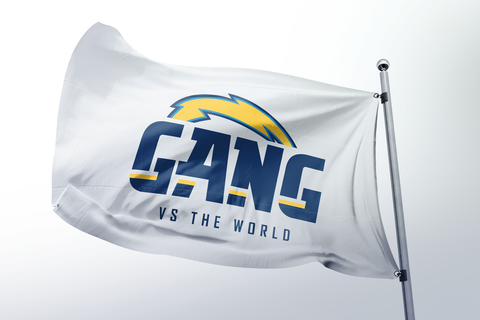 #Gang vs the World  White Flag (only 25 made)