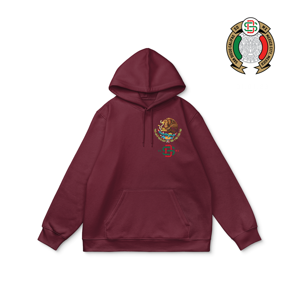 San Diego hoodie Embroidered SD