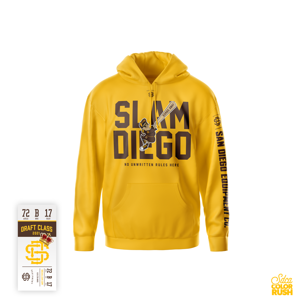 Slam Diego Gold' Sticker