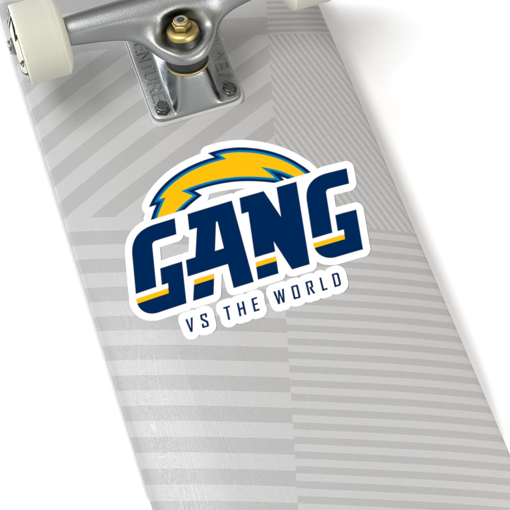 Gang vs The World Kiss-Cut Stickers